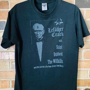 Leftover Crack punk band shirt sz M